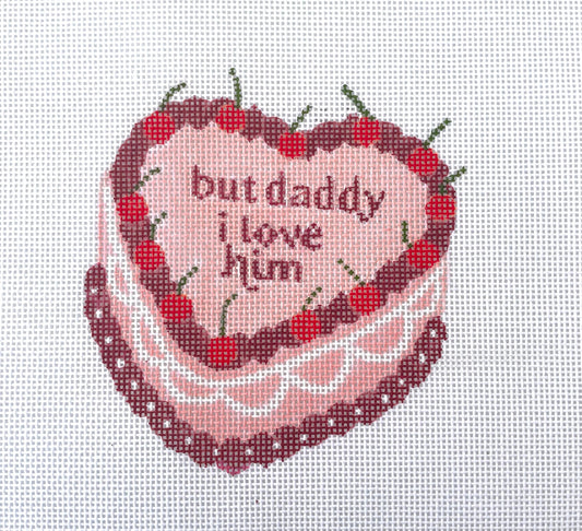 PRE ORDER- 4 weeks Swiftie but daddy I love him (Taylor swift TTPD) Hand Painted Needlepoint Canvas