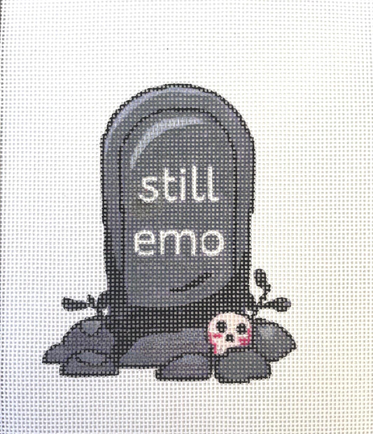 PRE ORDER- 4 weeks - Halloween graveyard - still emo headstone