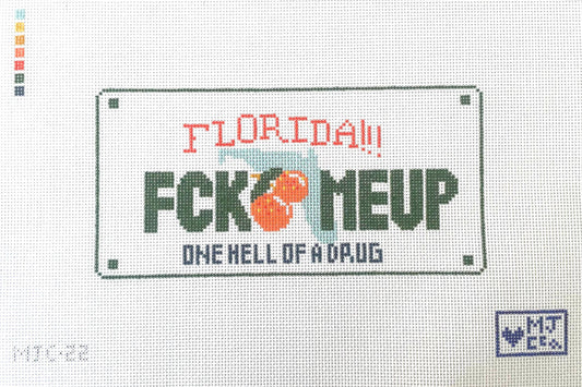 PREORDER - Available in 4 weeks - Swiftie TTPD Florida!!! inspired Hand Painted Needlepoint Canvas